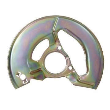 76-82 FRONT BRAKE SPLASH SHIELD (RH) GOLD