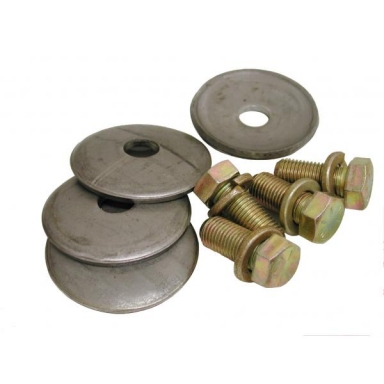 63-82 LOWER A-ARM BUSHING RET, BOLT & WASHER SET