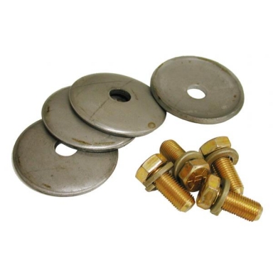 63-82 UPPER A-ARM BUSHING RET, BOLT & WASHER SET