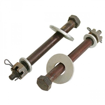 63L-82 TRAILING ARM BOLT, NUT, WASHER & CLIP SET
