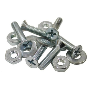 69L-75 BODY LOCK PILLAR WEATHERSTRIP SCREWS