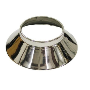 63-65 KNOCK-OFF WHEEL CONE (POLISHED STAINLESS)
