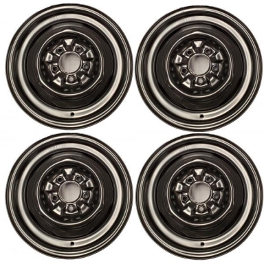 63-64 STEEL WHEEL SET (4 PCS) (15 X 5.5)