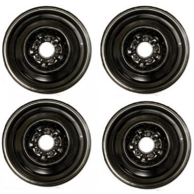 65-66 (ND) STEEL WHEEL SET (4 PCS) (15 X 5.5)