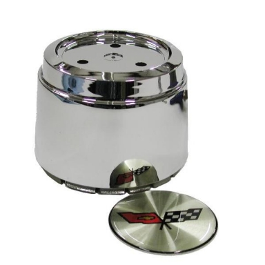 82 ALUMINUM WHEEL CENTER CAP W/EMBLEM