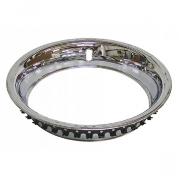 69-82 RALLY WHEEL TRIM RING (CHROME STEEL-SMOOTH)