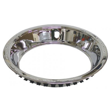 69-82 RALLY WHEEL TRIM RING (MULTI CLIP CHROME)