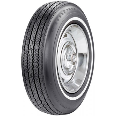 66-67 GOODYEAR POWER CUSHION WHITEWALL TIRE (5/8")