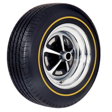 65-66 GOLD LINE RADIAL TIRE
