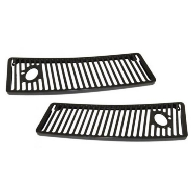 63-67 WINDSHIELD WIPER VENT GRILLS (PAIR)