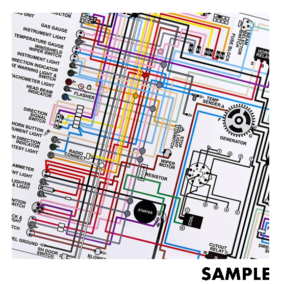 1972 Corvette Chassis Wiring Diagram | Köp På Tradera (651687815