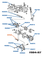 C4 Suspension-Front 84-87