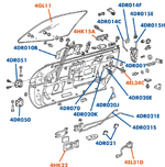 C4 Door 90-96