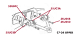 C5 Suspension-Front Upper Arm