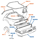 C4 Bumper-Rear