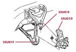 C5 Suspension-Rear Control Arms