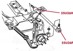 C5 Suspension-Rear Tie Rod