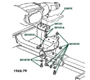 C3 Transmission Mount