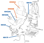 C4 Seat Hardware-Sport