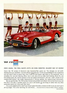 '59 Corvette Ad - Crew Members