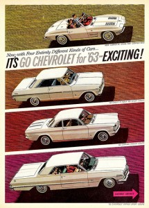 It's Go Chevrolet for '63 - Exciting!