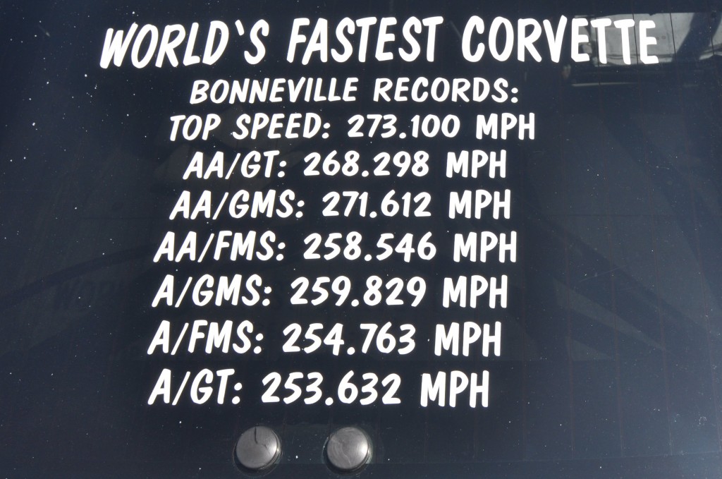 Fastest Corvette Records