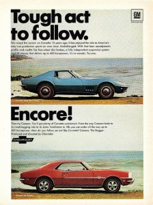 1968 Corvette Ad