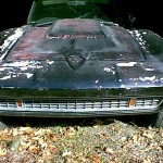 Corvette restoration before picture